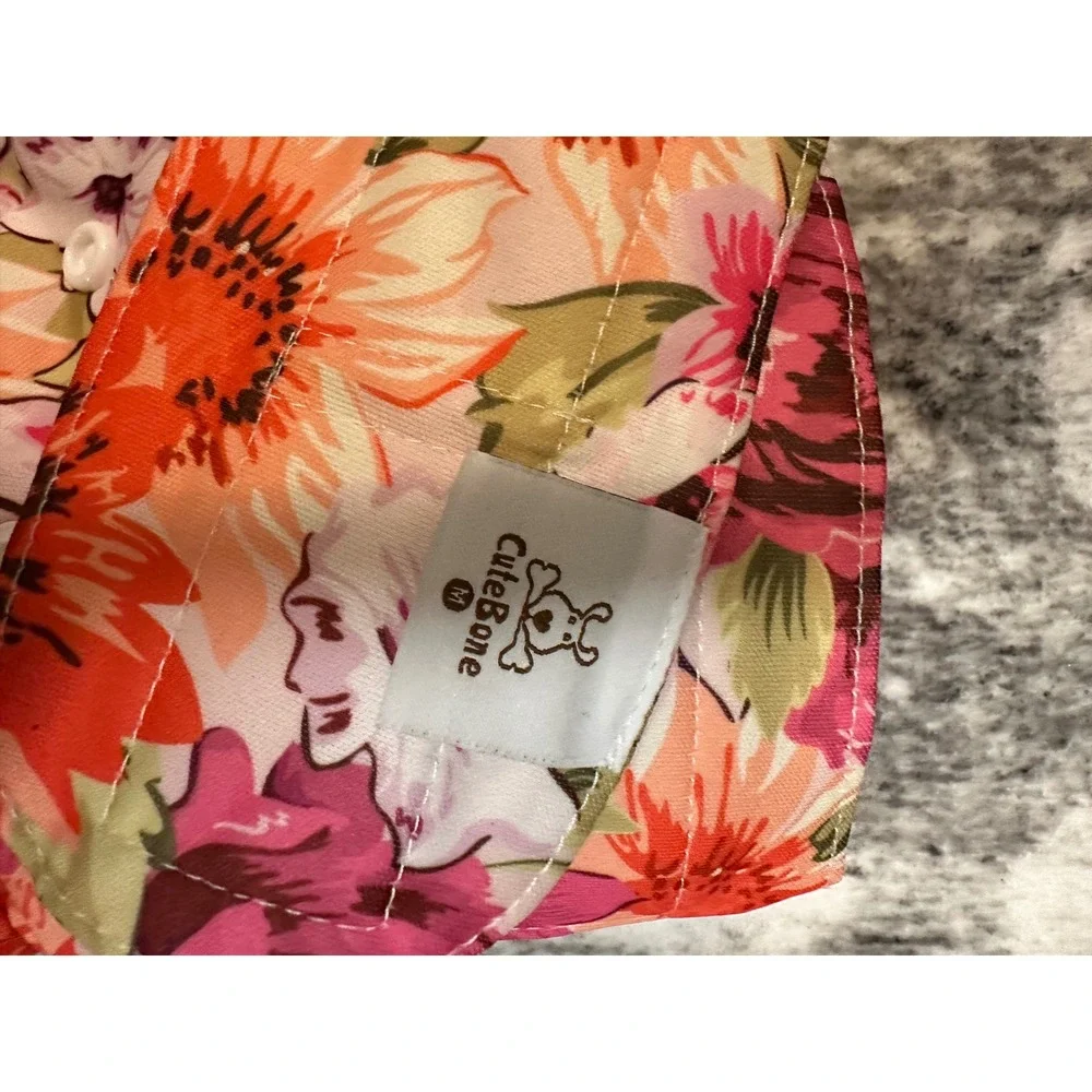 CuteBone Female Dog Diaper Floral Print Washable Reusable Pet Panty Medium‎